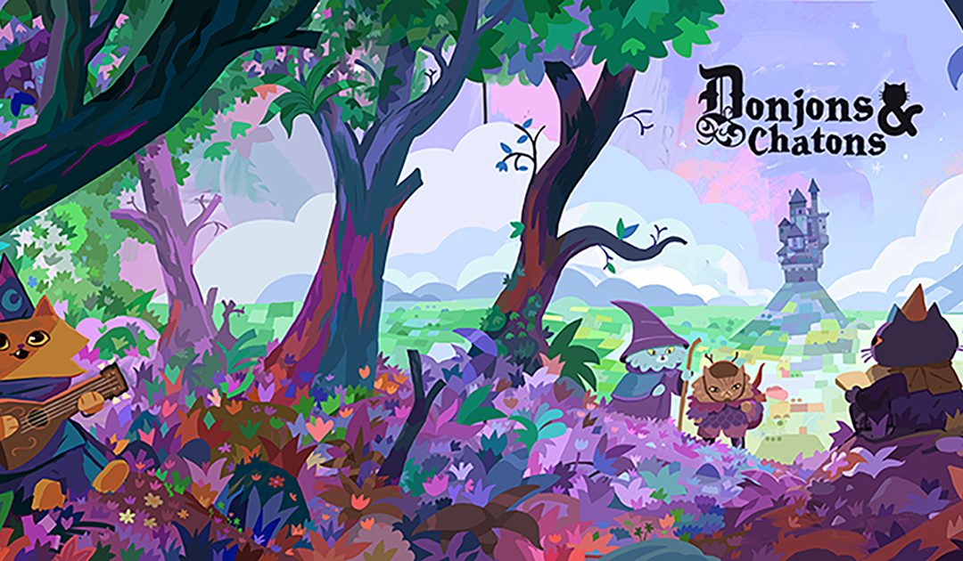 illustration de donjons et chatons